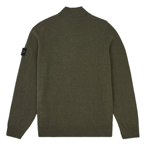 Stone Island - Jersey de cuello alto | Caqui