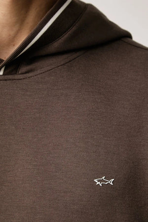 Sudadera con capucha de hombre Paul&Shark de mezcla modal