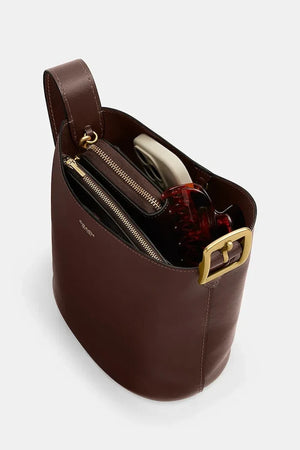 Bolso bandolera de piel Coach para mujer Bleecker Bucket Bag 21