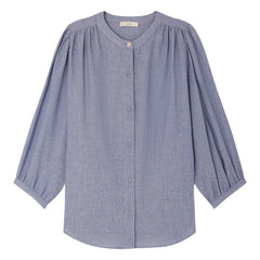 Sessùn - Blusa de línea A | Azul