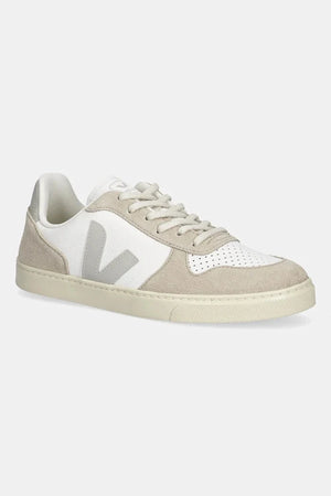 Zapatillas de piel para niño Veja Small V-10 Laces