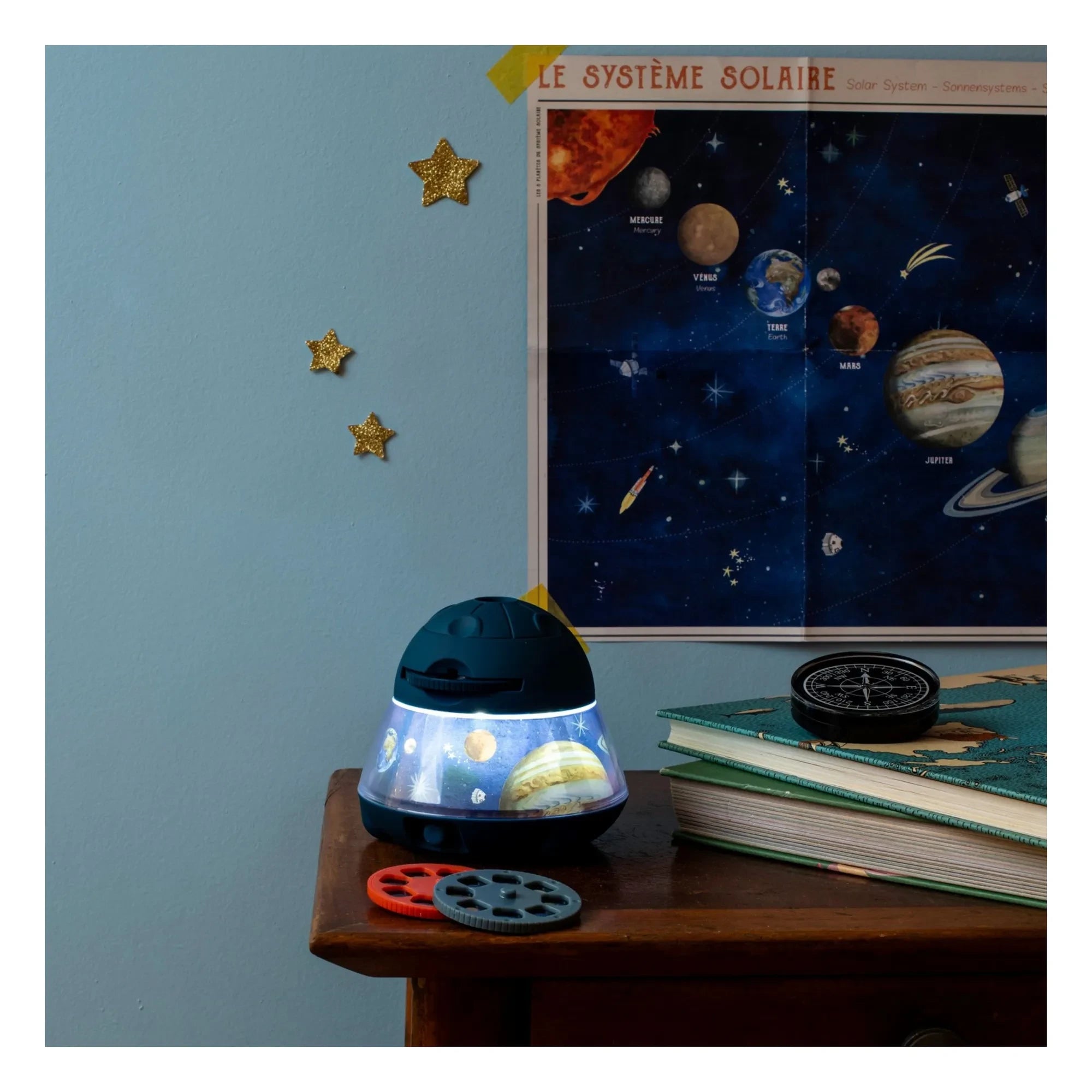 Moulin Roty - Proyector de estrellas L'explorateur - Le Jardin du Moulin
