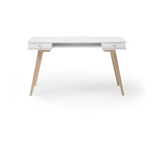 Oliver Furniture - Mesa de madera, 66 cm | Blanca