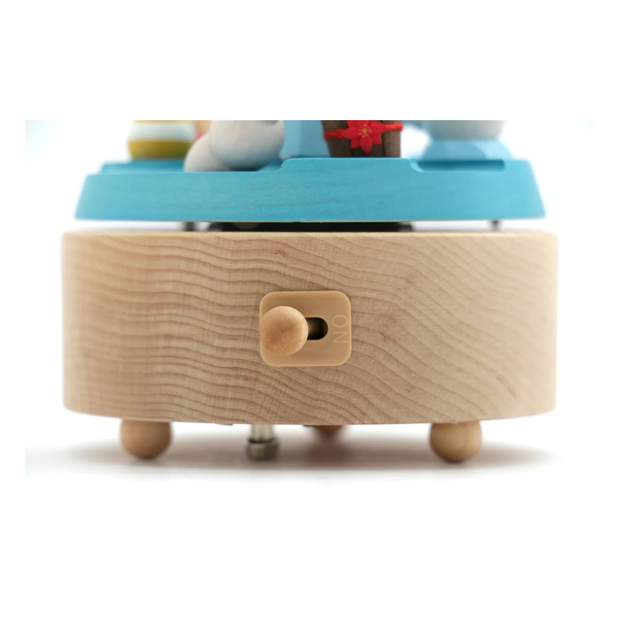Wooderful life - Caja de música de madera Oso Polar
