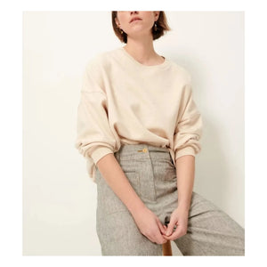 Sessùn - Sudadera Chebbi oversize | Crudo