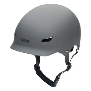 Trybike - Casco de bicicleta | Gris carbón