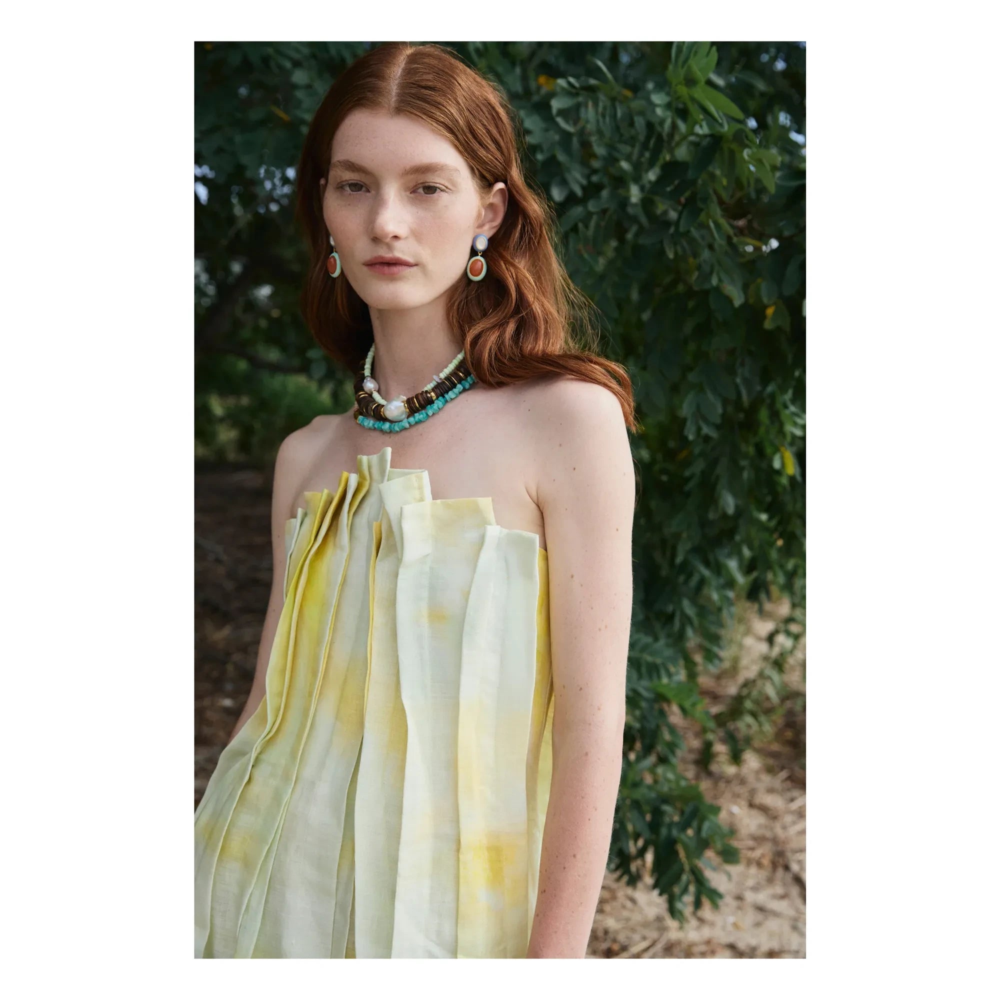 Lizzie Fortunato - Collar Bilbao II | Marrón