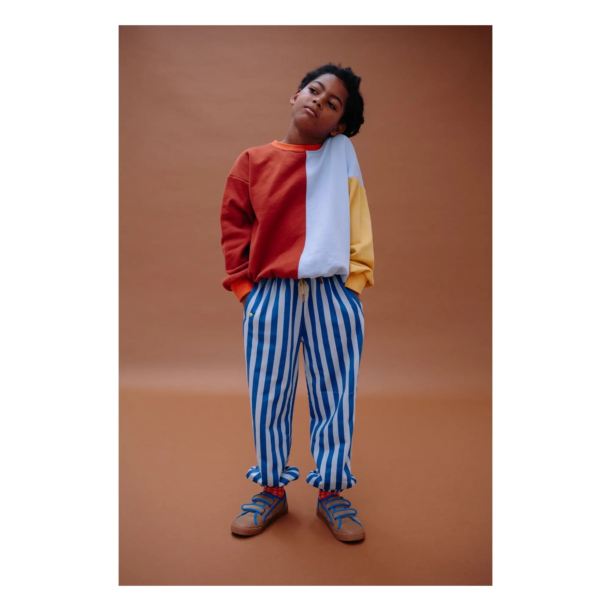 Sticky Lemon - Sudadera Sticky Lemon con detalles de costuras | Naranja Rouille