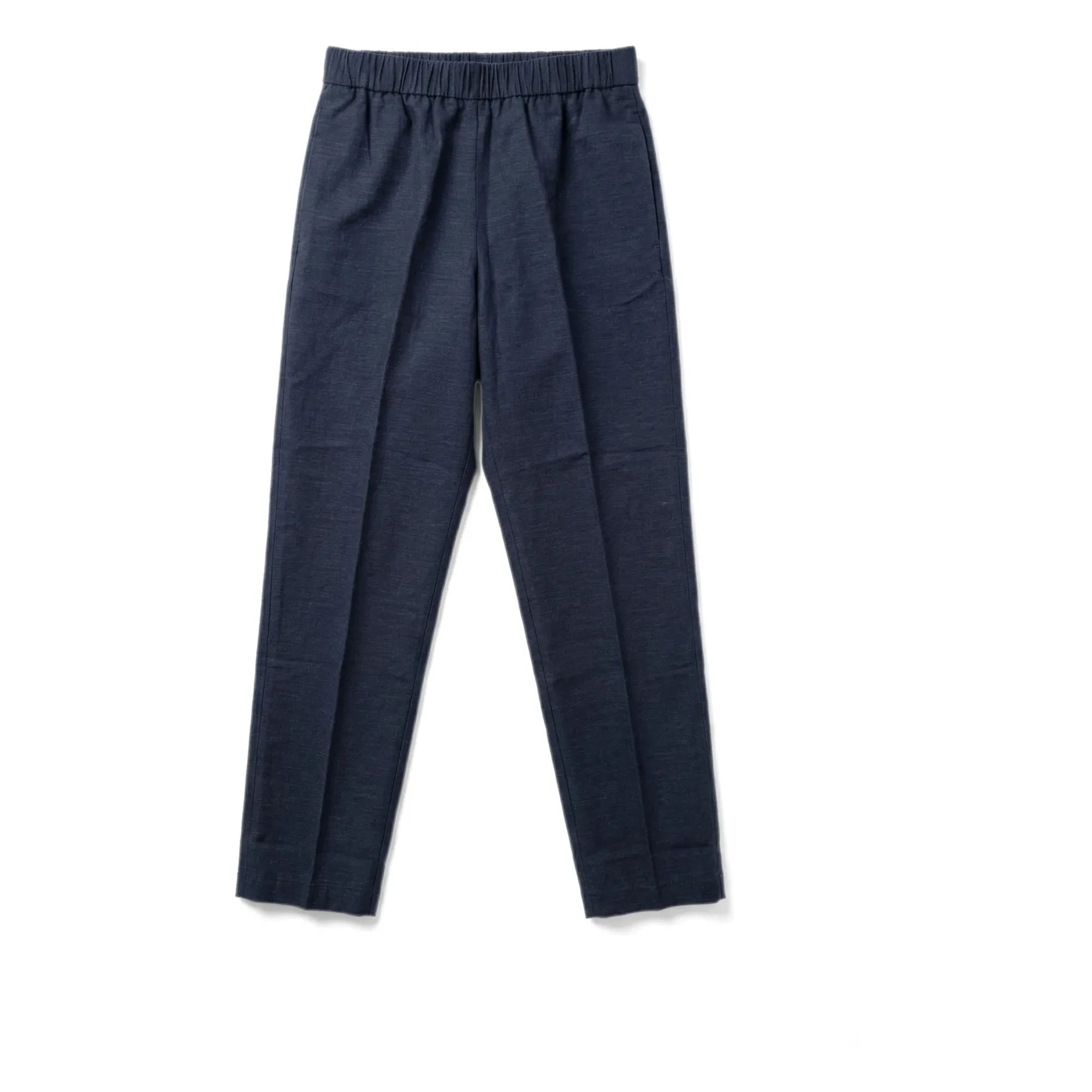 Pomandère - Pantalones de gabardina de algodón | Azul noche