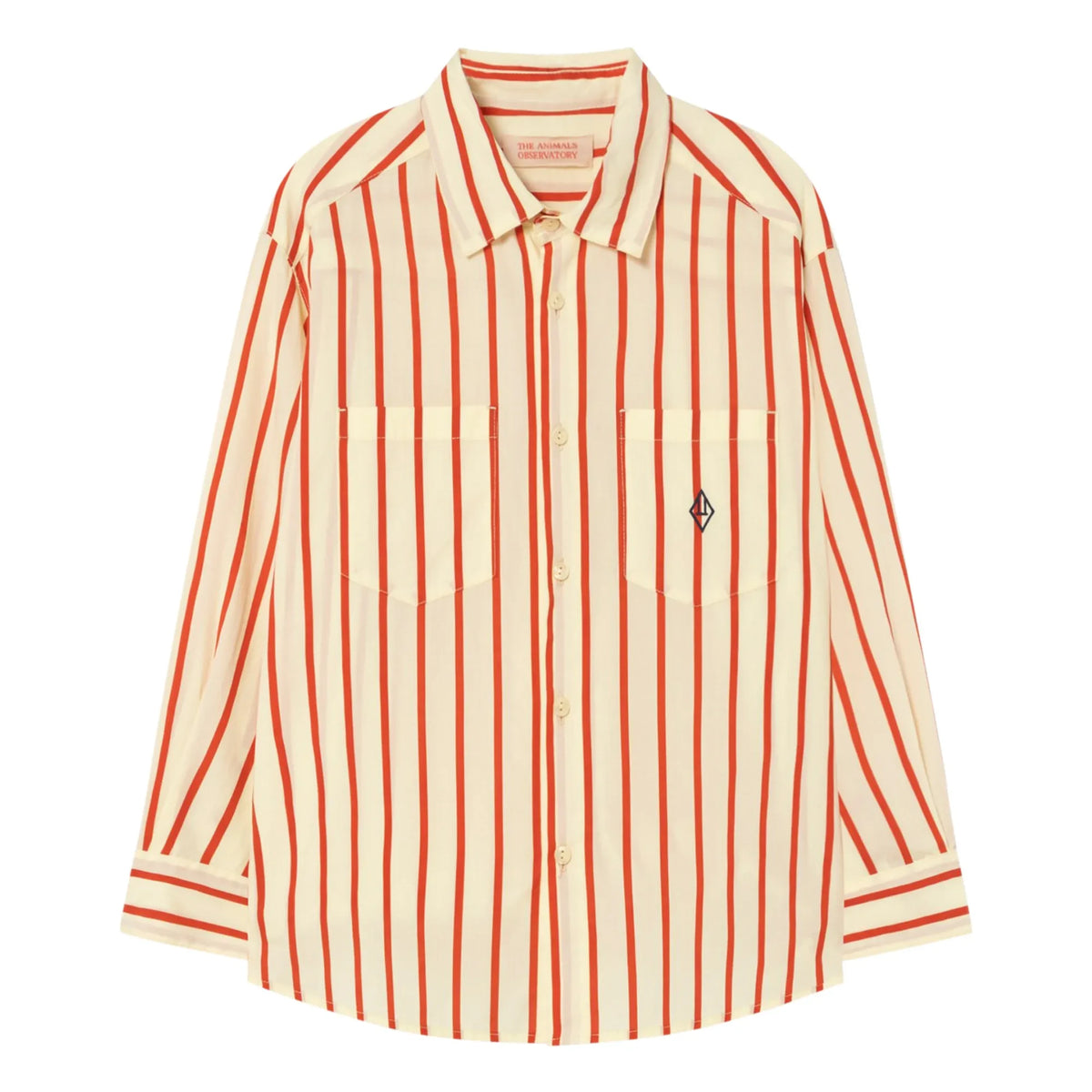 The Animals Observatory - Wolf Camisa a rayas | Crema