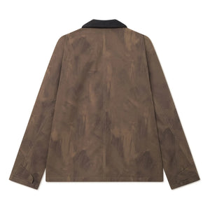 Les Deux - Chaqueta de algodón Montana AOP | Marrón