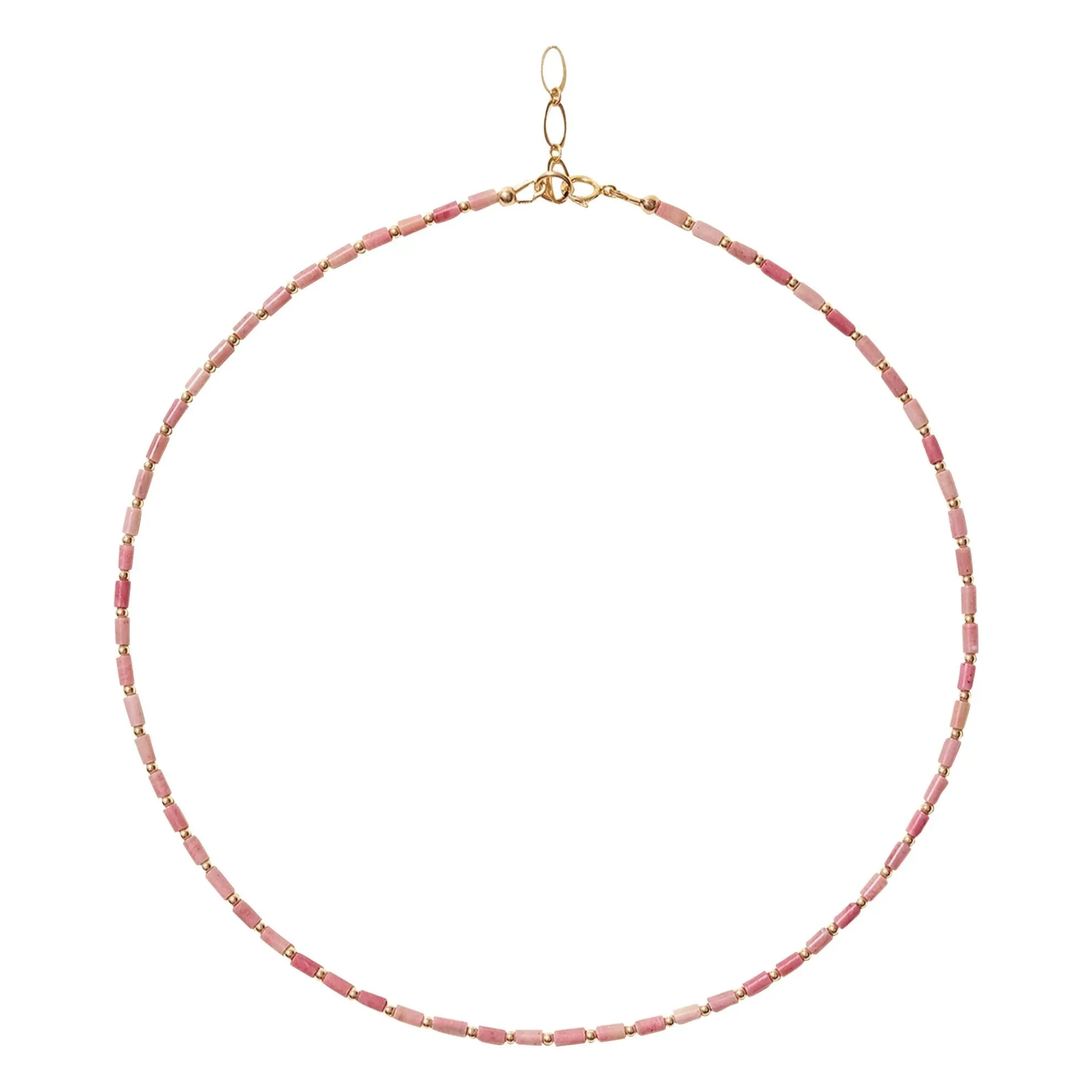 Camille Colette Studio - Collar Baia Rodonita | Rosa