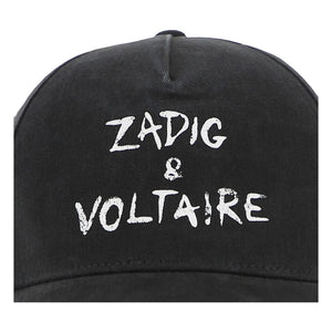 Zadig & Voltaire - Gorra con logo | Negro