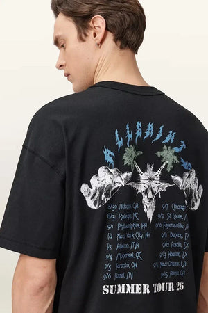 Camiseta de algodón PALM para hombre de AllSaints