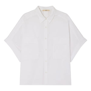 Sessùn - Camisa de algodón Dellord | Blanco
