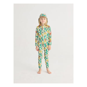Bobo Choses - Gorro de baño de flores | White