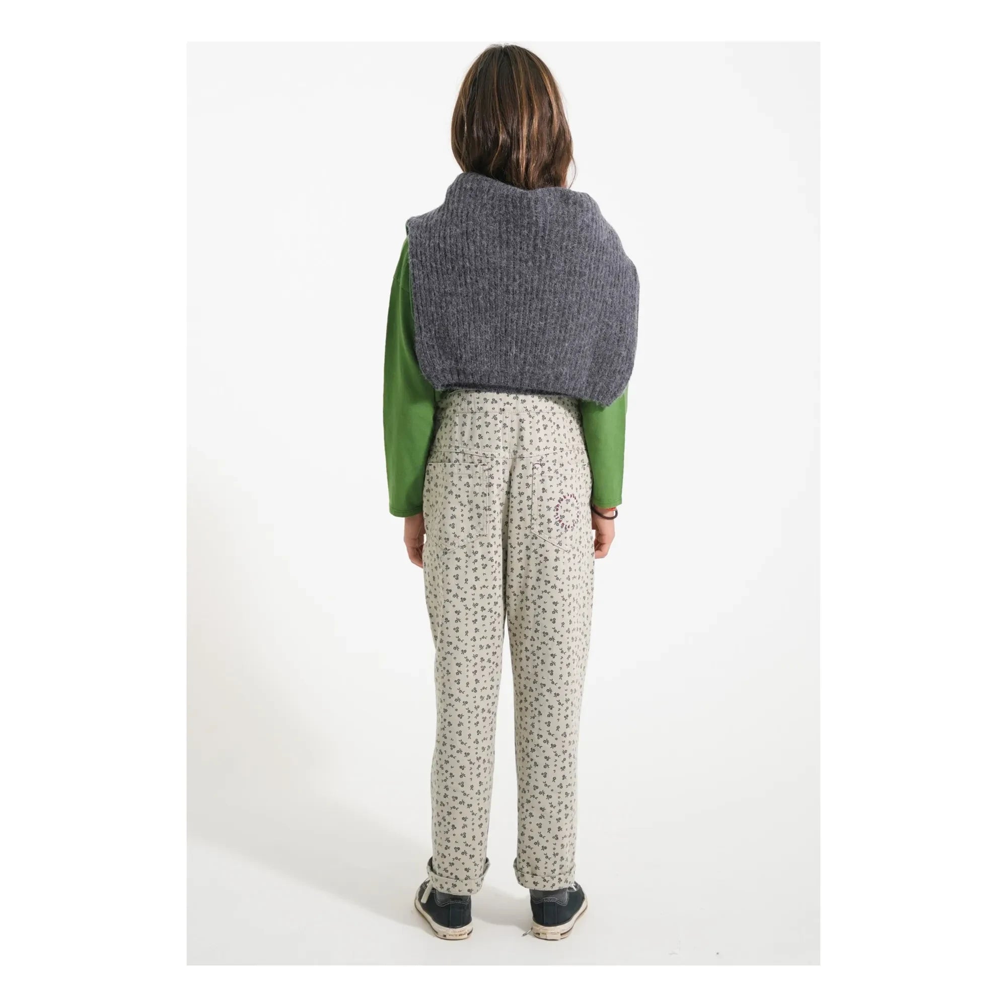 Piupiuchick - Mono estampado floral | Gris claro