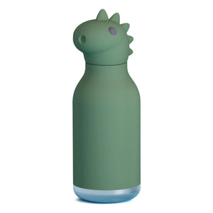Asobu - Botella de agua de acero inoxidable Dinosaurio | Verde