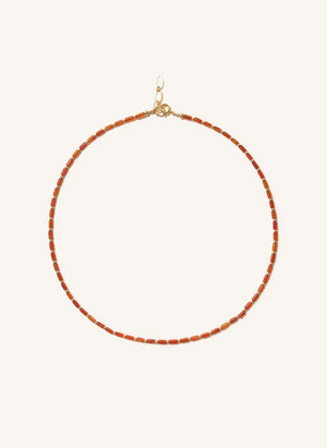 Camille Colette Studio - Collar Baia Rojo Marrón | Multicolor