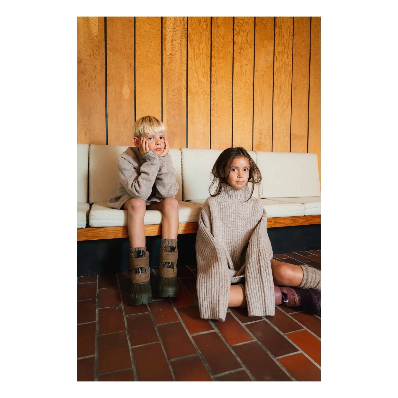 bisgaard - Botas de nieve Pixie | Caqui