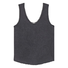 American Vintage - Camiseta sin mangas con cuello de pico Sonoma | Negro