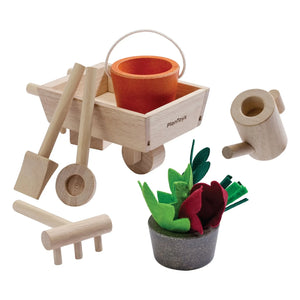 Plan Toys - El arabası ve bahçe aksesuarları