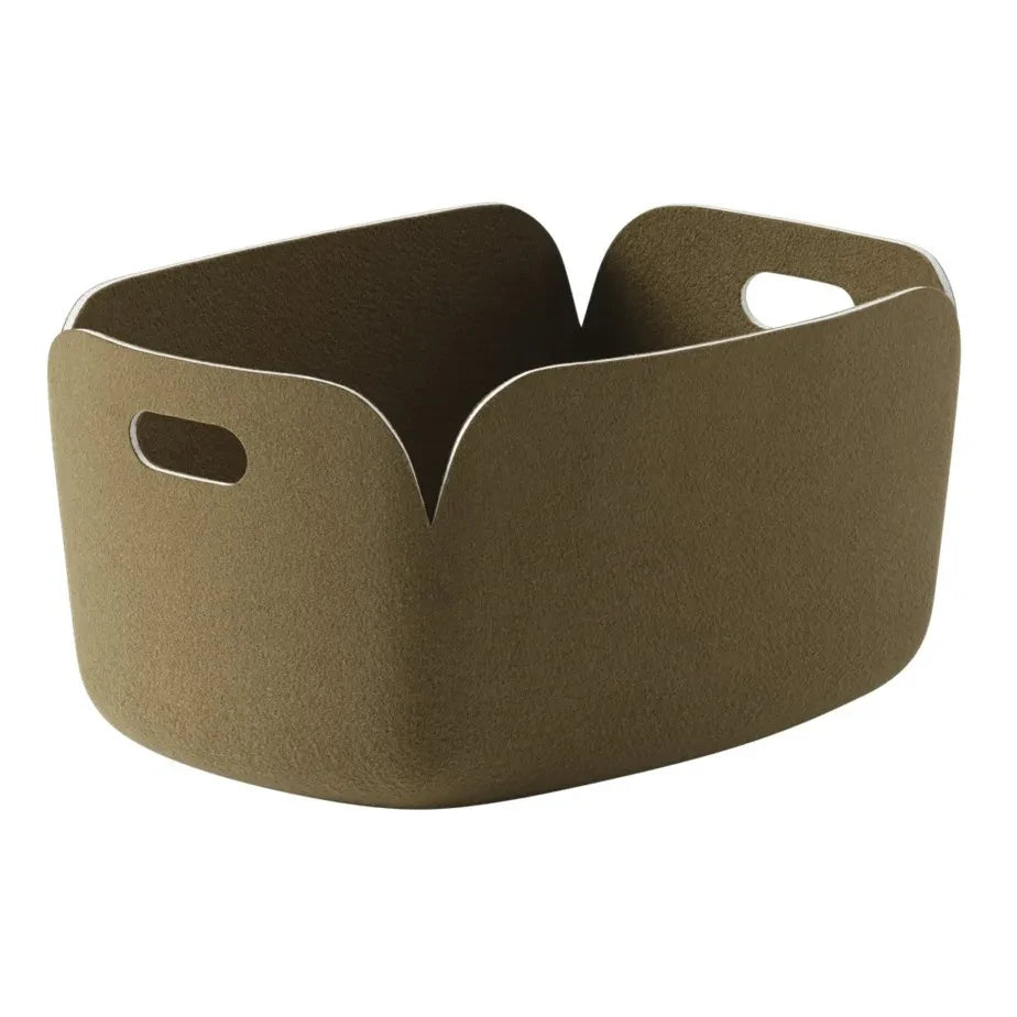 Muuto - Cesta de almacenamiento Restore | Caqui