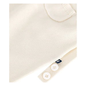 Petit Bateau - Peto de punto de lana | Crudo