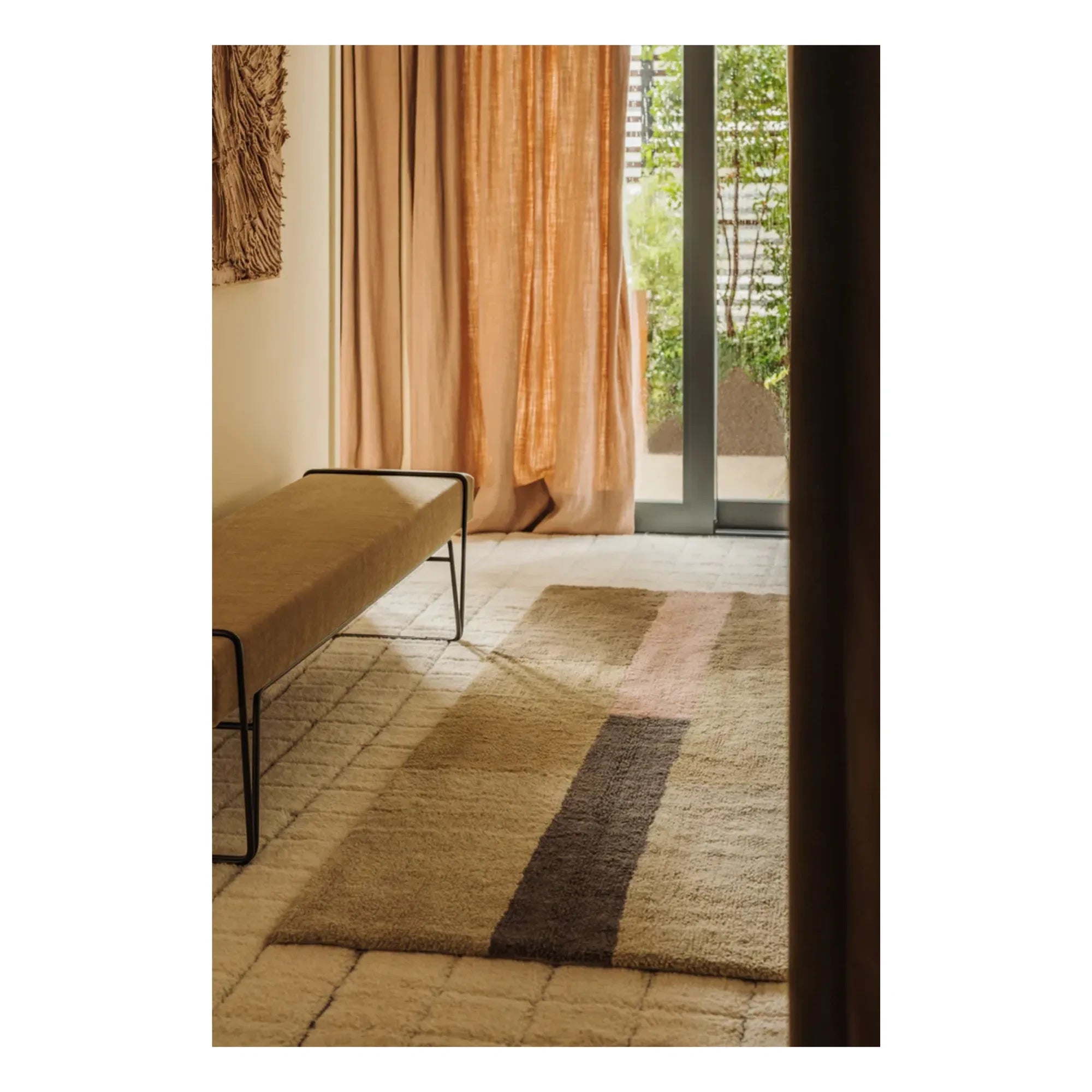 Lorena Canals - Alfombra de lana lavable Chroma | Verde