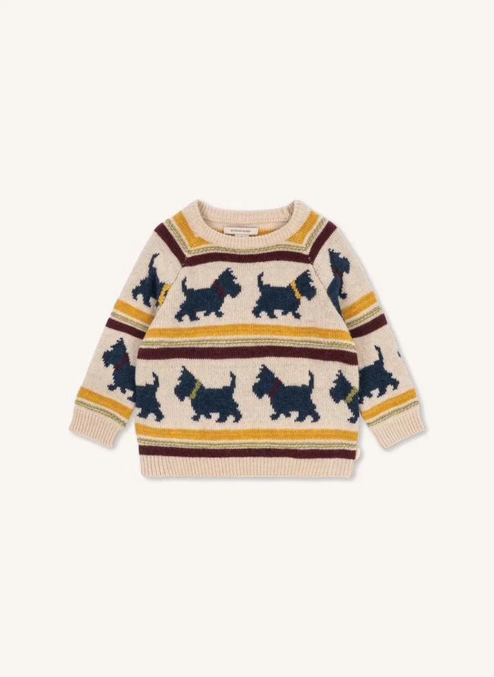 Konges Sløjd - Suéter de Lana para Perro | Beige