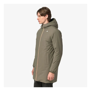 K-way - Jack St Warm Çift Taraflı Ceket | Haki