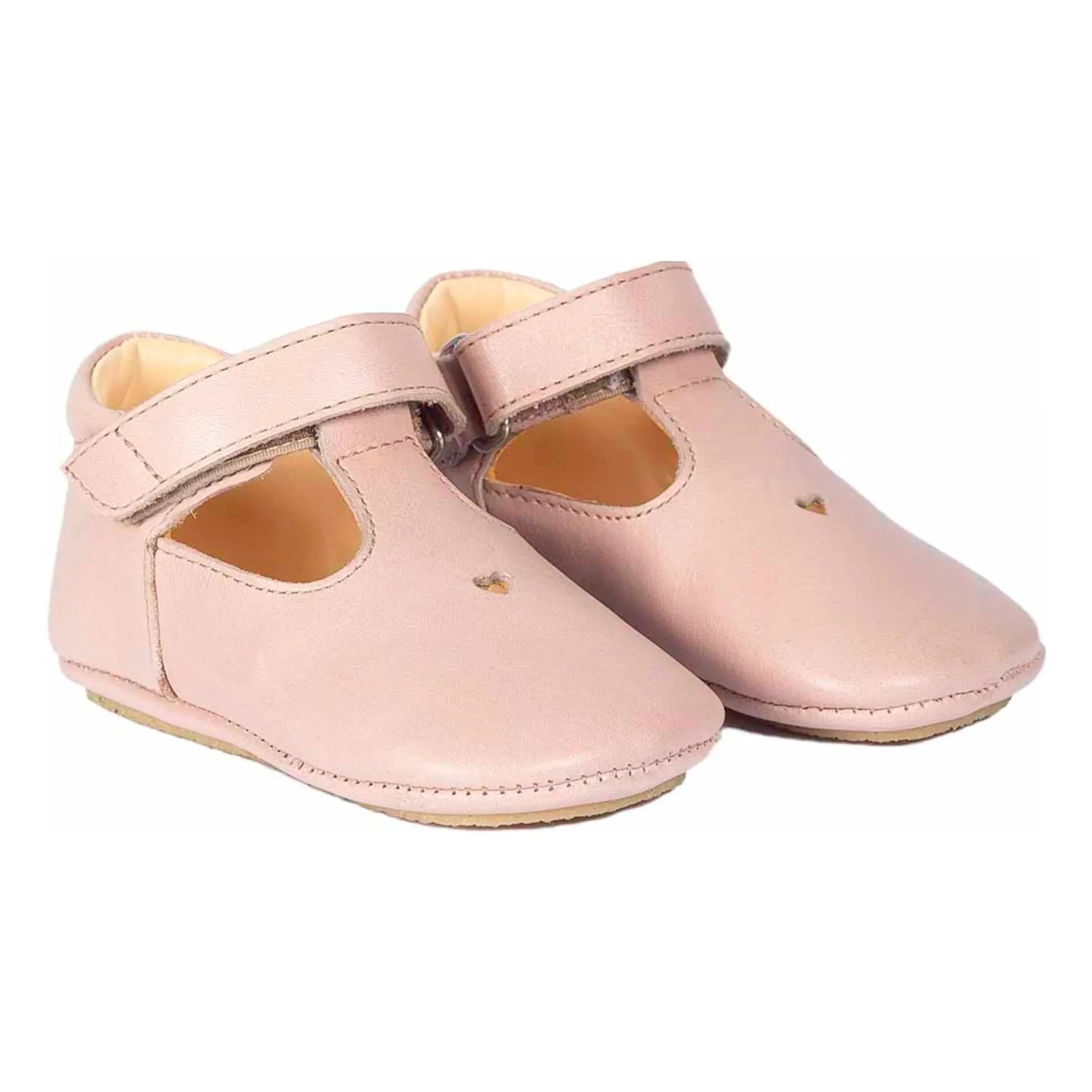 Angulus - Zapatillas de piel | Rosa palo