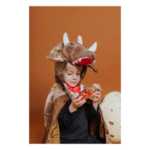 Petit Boum - Botella sensorial T-Rex | Naranja