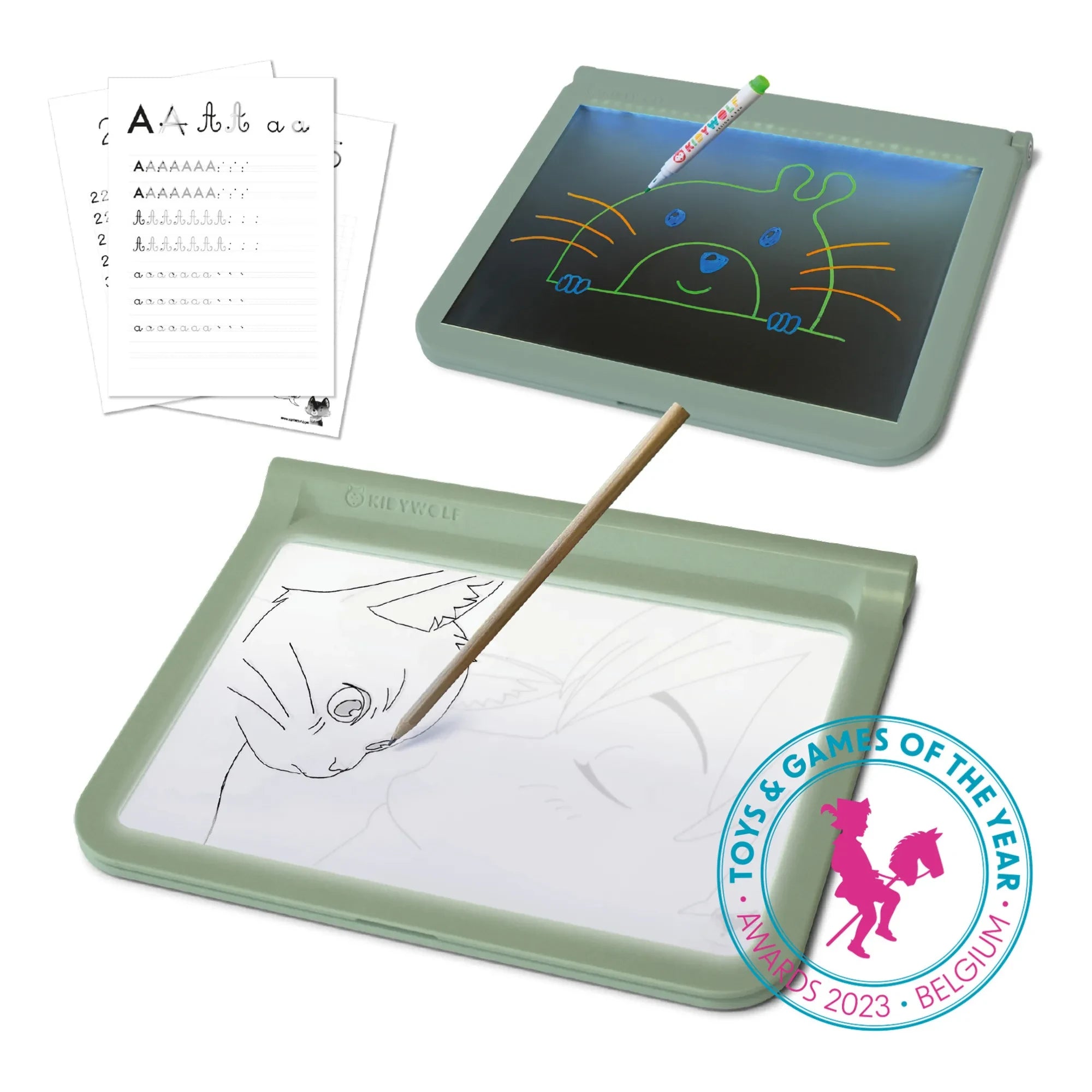 Kidywolf - Tabletas educativas iluminadas