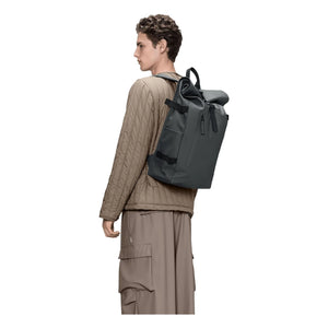 Rains - Rolltop Sırt Çantası Large | Koyu gri