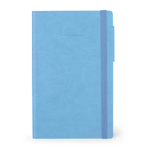 Legami - Retro Mavi - Monokrom Yumuşak Kapaklı Çizgili Defter - Defterim