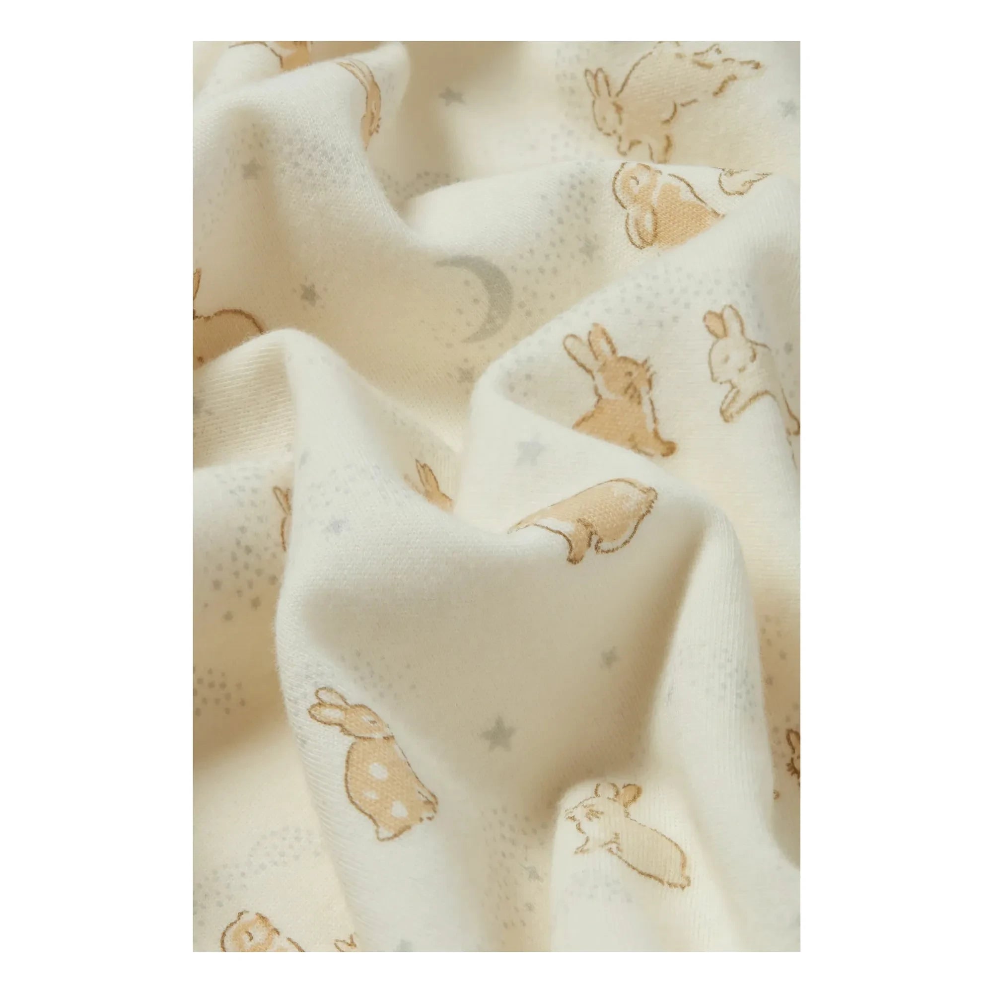 Sleepy Doe - Pijama de conejo de algodón orgánico | Crudo