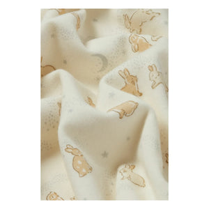 Sleepy Doe - Pijama de conejo de algodón orgánico | Crudo