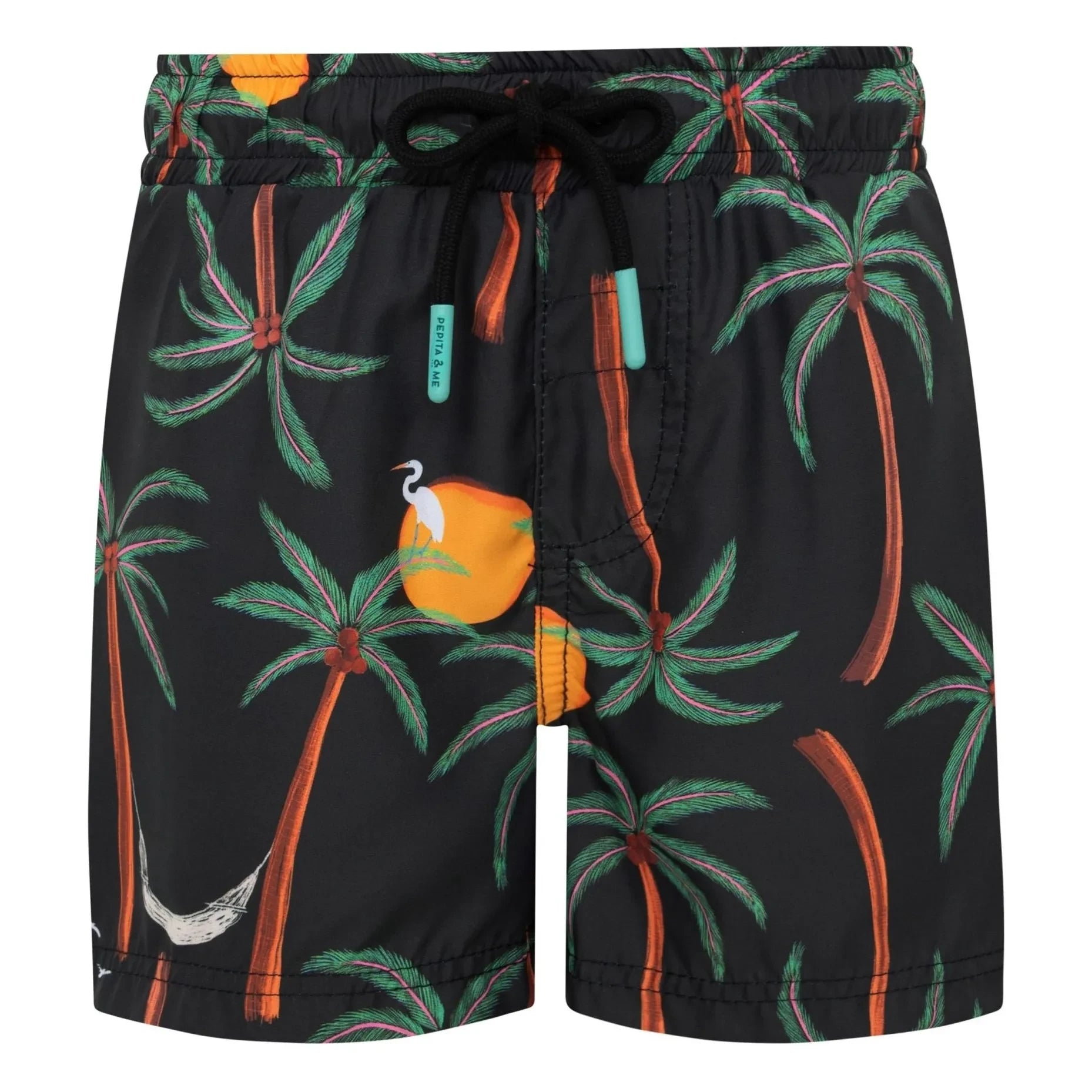 Pepita & Me - Shorts de palma negros