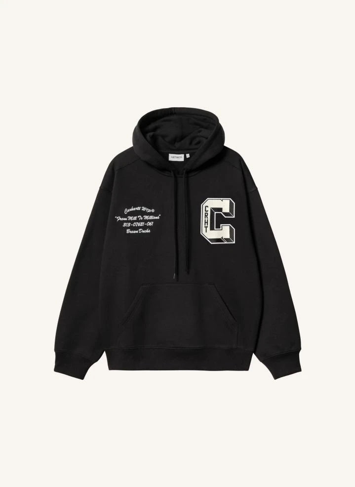 Carhartt WIP - Sudadera con capucha "Patos Marrones" | Negro