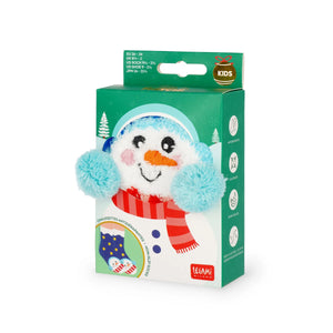 Legami - Calcetines de Navidad para Niños con Muñecos de Nieve - ¡Perfecto para el Invierno!