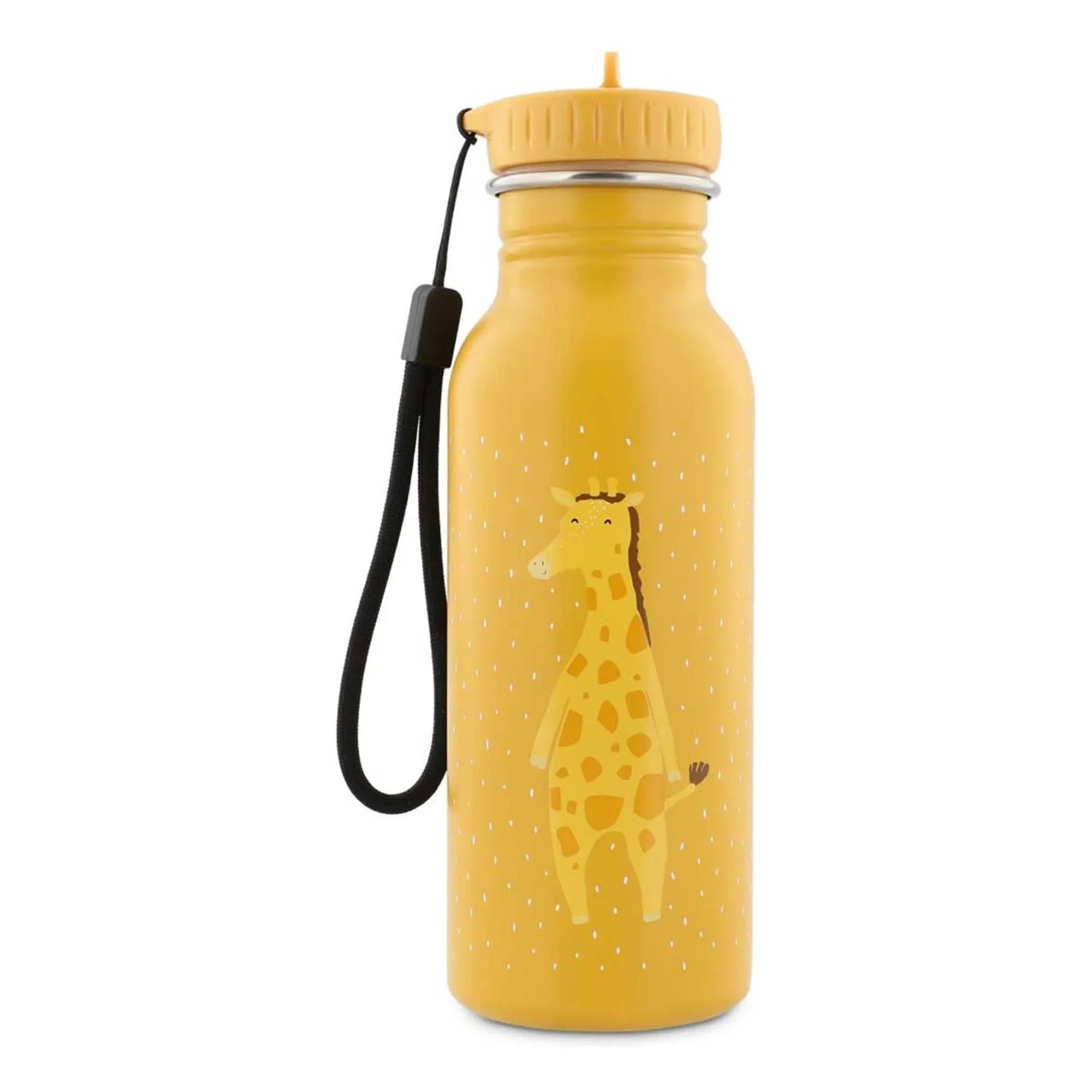 Trixie - Botella de agua Mr. Jirafa 500 ml | Albaricoque