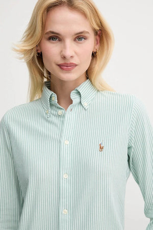 Camisa de algodón para mujer Polo Ralph Lauren