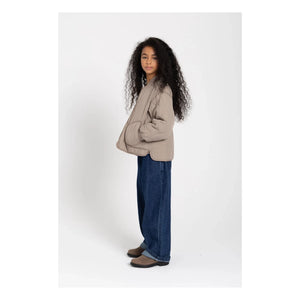 Smallable Kid - Chaqueta Bomber Acolchada Wooly | Gris topo