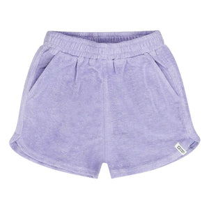 Tumble N'Dry - Camille Two shorts de felpa de algodón orgánico | Lavanda