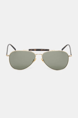 Gafas de sol de aviador Saint Laurent para hombre