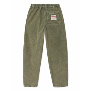 American Vintage - Pantalones de algodón carrot UZATOWN | Olive