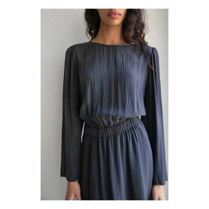THEAVANT - Vestido de seda Coquette | Negro