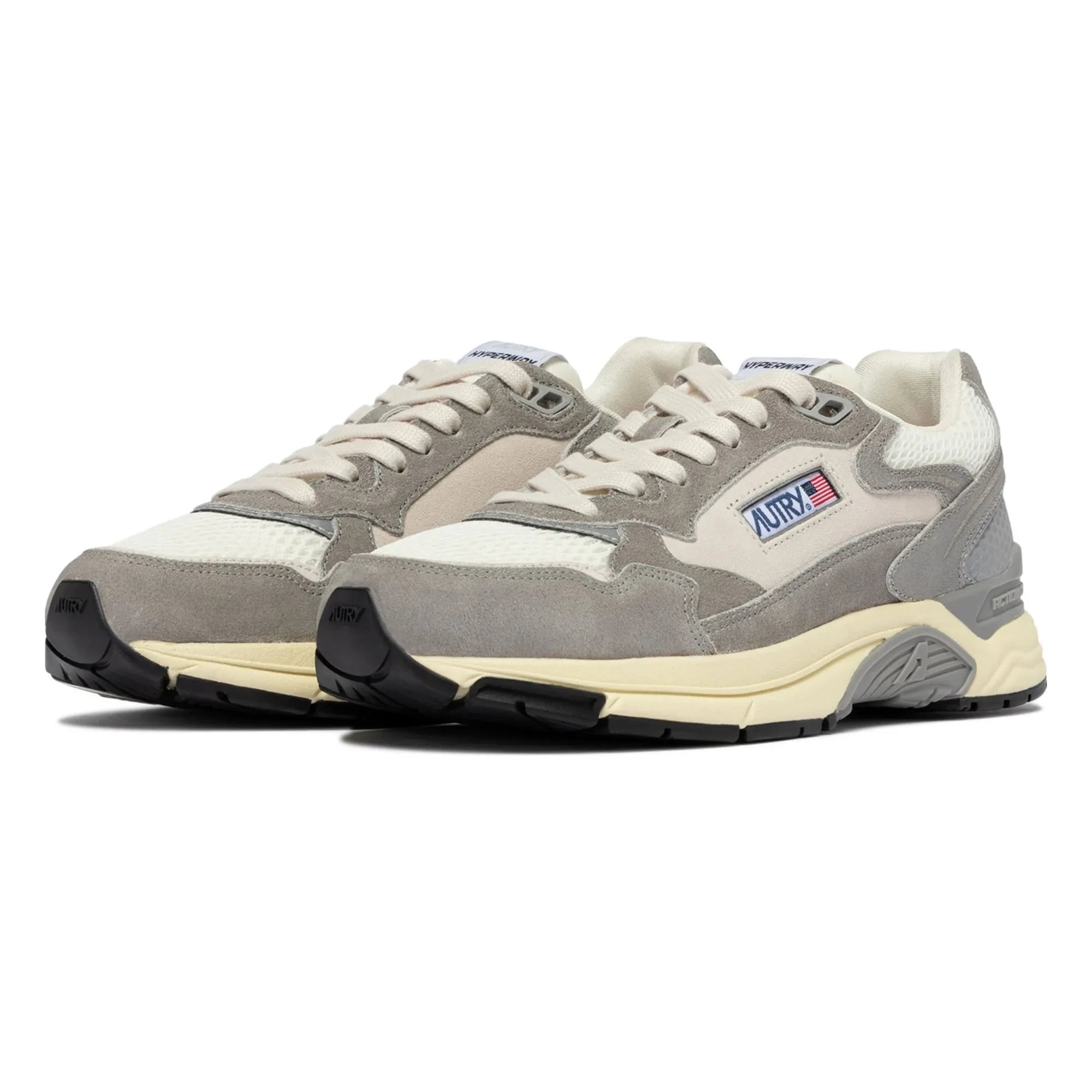 Autry - Zapatillas Hyperway de Ante Bicolor | Gris