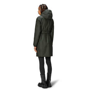 Rains - Parka larga con arcos Lohja | Caqui